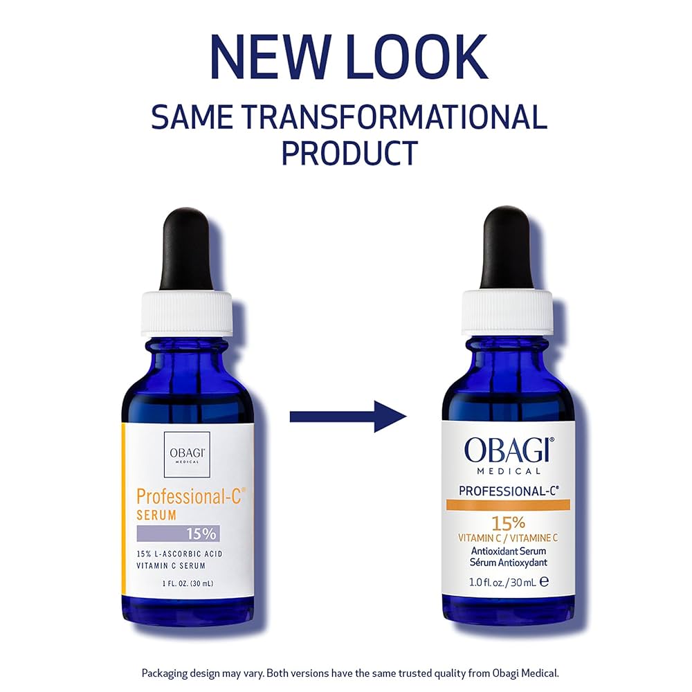 2本 新品-Obagi Vitamin C Serum 20% 15ml. GREY_New_Pack_PRO-